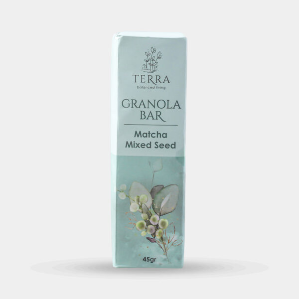 Matcha Mixed Seed Granola Bar